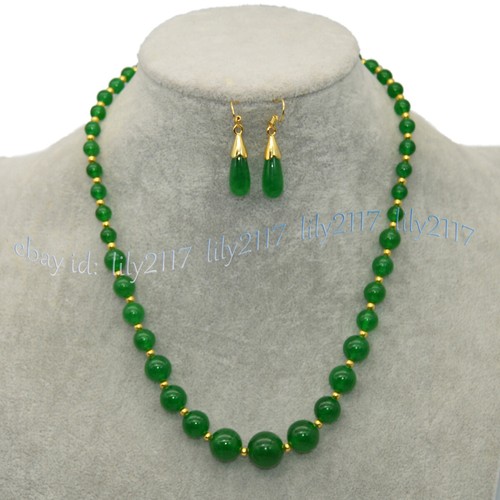 14mm natural green jade - 6-14mm,